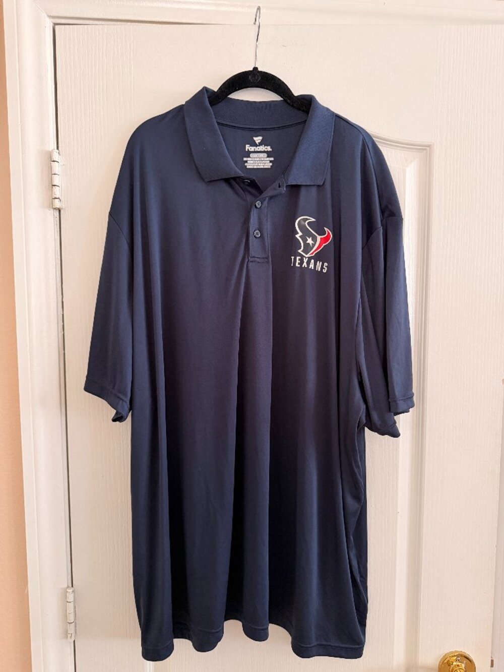 Fanatics Texans Polo Shirt - Size 5XL